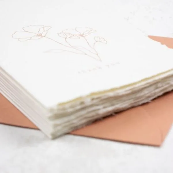 Floral Thank You Cards - Image 4