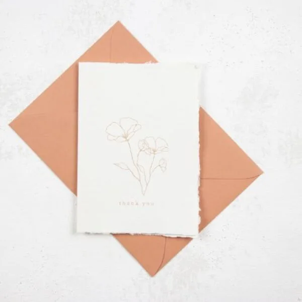 Floral Thank You Cards - Image 2