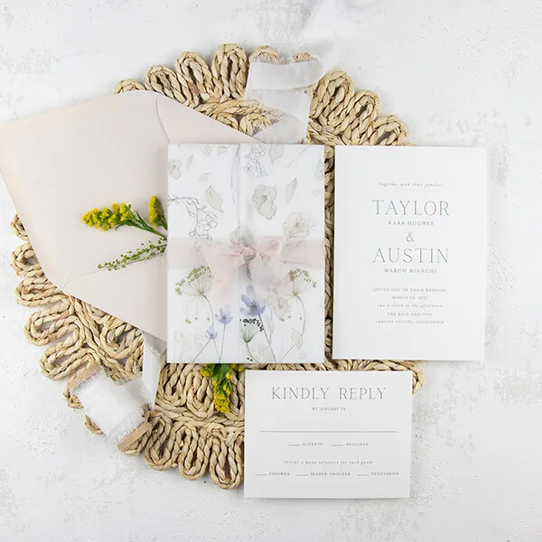 Wild Flower Vellum Wraps - Image 3