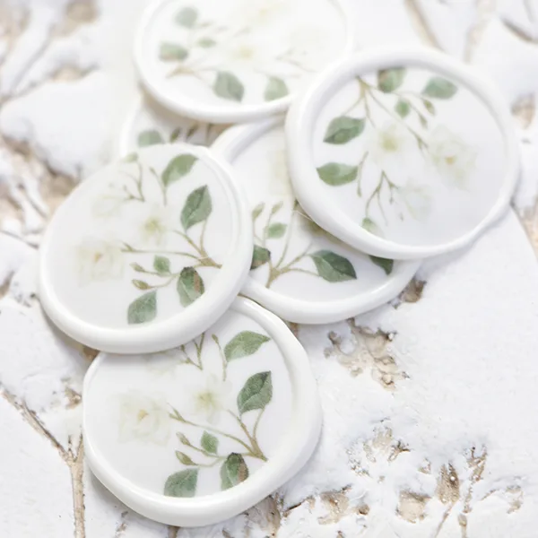 NEW WAX SEALS 1 (31 of 149) Watercolor Magnolia Wax Seals