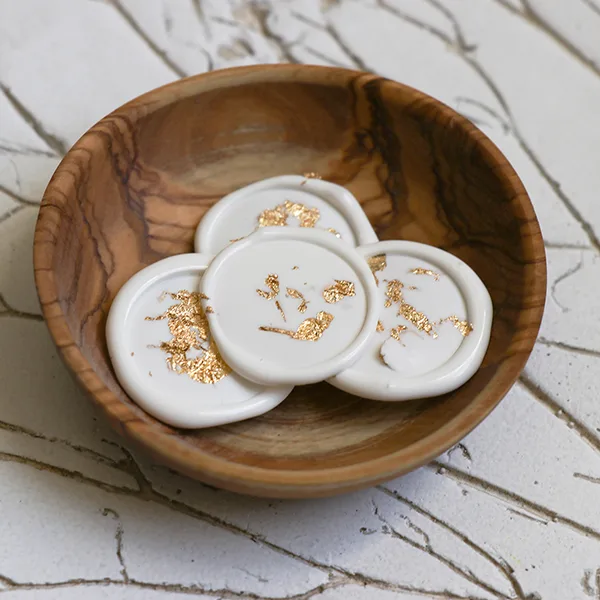 Gold Flaked Wax Seals - Image 2