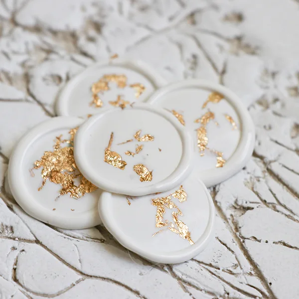 Gold Flaked Wax Seals - Image 3