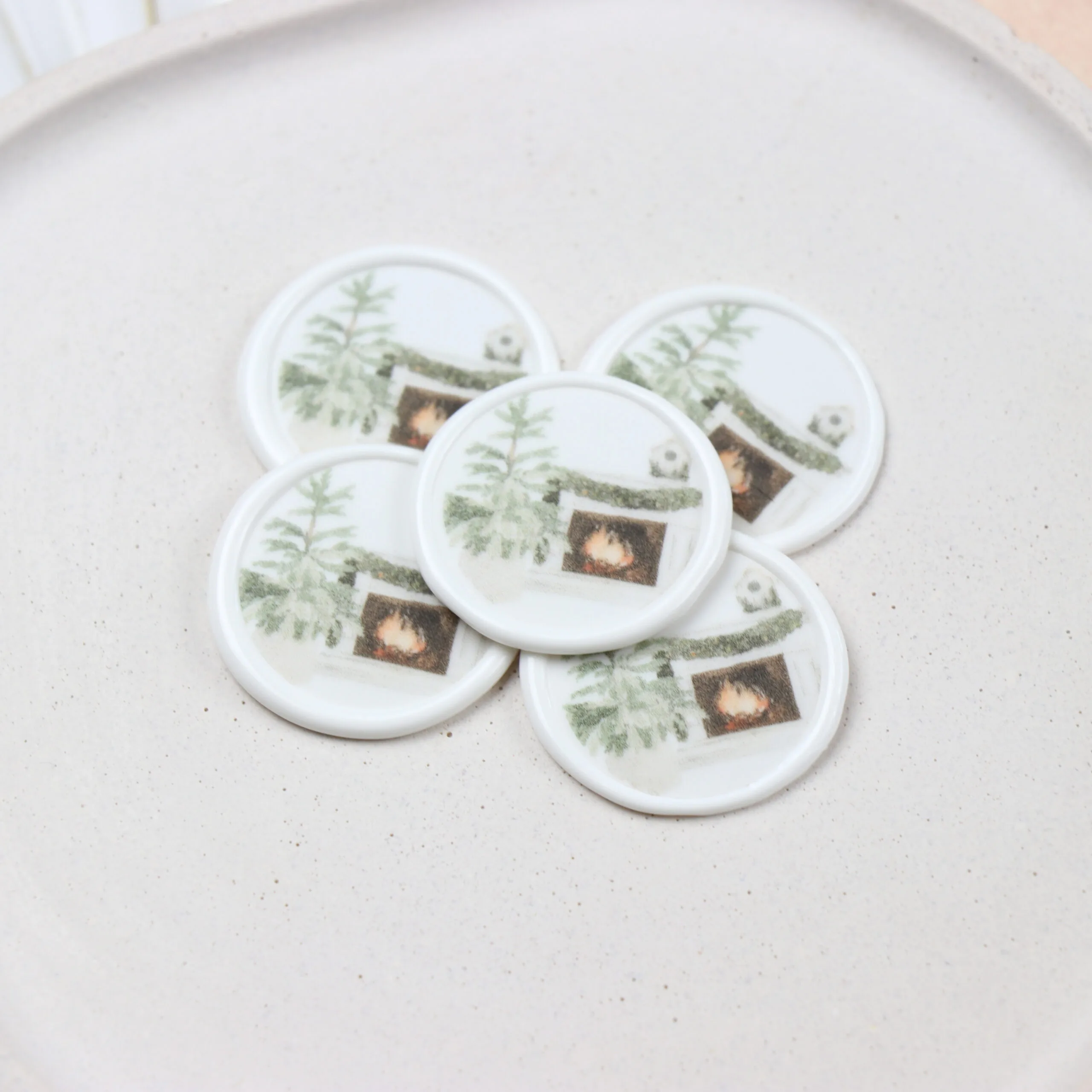 Christmas Fireplace Wax Seals - Image 3