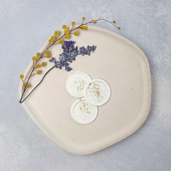 Gold Flake Eucalyptus Wax Seals - Image 5