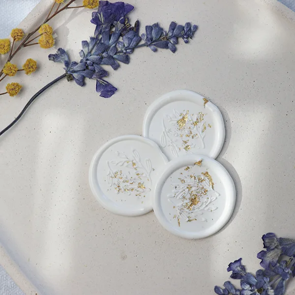 Gold Flake Eucalyptus Wax Seals - Image 9