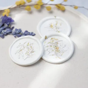 Gold Flake Eucalyptus Wax Seals